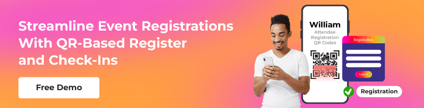 Streamline Event Registrations With QR-Based Register and Check-Ins