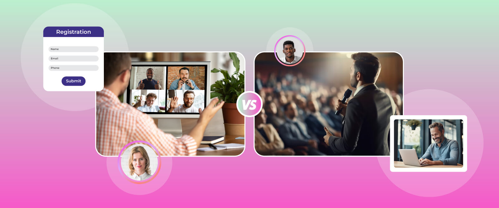 Virtual vs. In-Person Event Registration: Choosing the Right Approach for Your Event