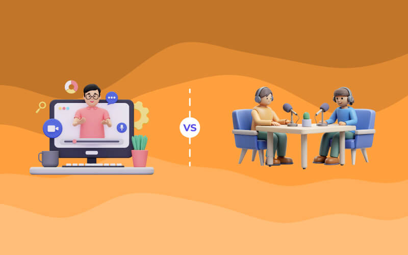 Webinar vs Podcast? How to Pick the Right Format